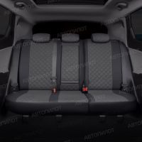 Чехлы Автопилот Экокожа Ромб на Mitsubishi Grandis 2003-2009 г.в.