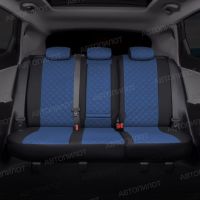 Чехлы Автопилот Экокожа Ромб на Mitsubishi Grandis 2003-2009 г.в.