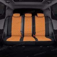 Чехлы Автопилот Экокожа Ромб на Mitsubishi Grandis 2003-2009 г.в.