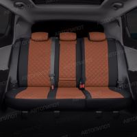 Чехлы Автопилот Экокожа Ромб на Mitsubishi Grandis 2003-2009 г.в.