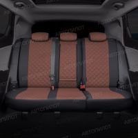 Чехлы Автопилот Экокожа Ромб на Mitsubishi Grandis 2003-2009 г.в.