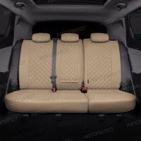 Чехлы Автопилот Экокожа Ромб на Mitsubishi Grandis 2003-2009 г.в.