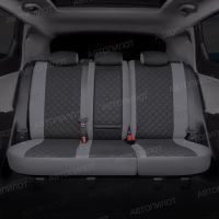 Чехлы Автопилот Экокожа Ромб на Mitsubishi Grandis 2003-2009 г.в.