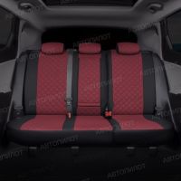 Чехлы Автопилот Экокожа Ромб на Mitsubishi Grandis 2003-2009 г.в.