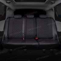 Чехлы Автопилот Экокожа Ромб на Mitsubishi Grandis 2003-2009 г.в.