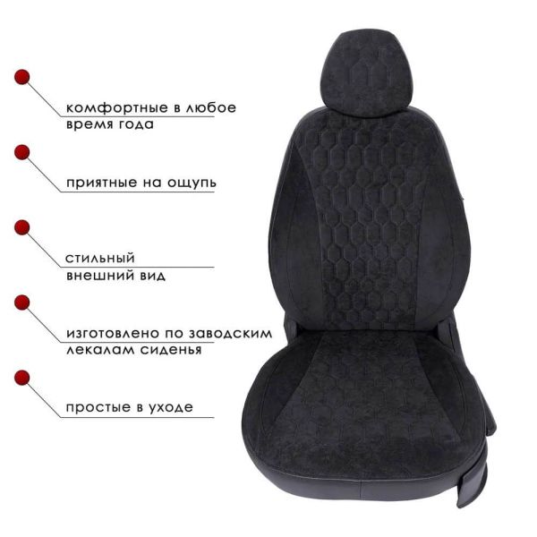 Чехлы Велюр на Geely Coolray (2020+) Чехлы Велюр на Geely Coolray (2020+)