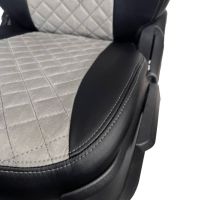 Чехлы Алькантара на Mitsubishi Outlander 3 с 2012+