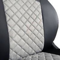 Чехлы Алькантара на Mitsubishi Outlander 3 с 2012+