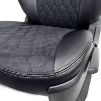 Чехлы Алькантара на Mitsubishi Outlander 3 с 2012+