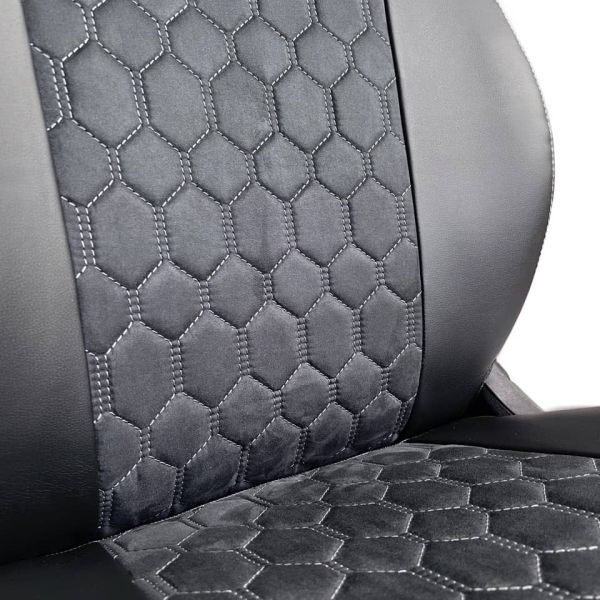 Чехлы Алькантара на Mitsubishi Outlander 3 с 2012+