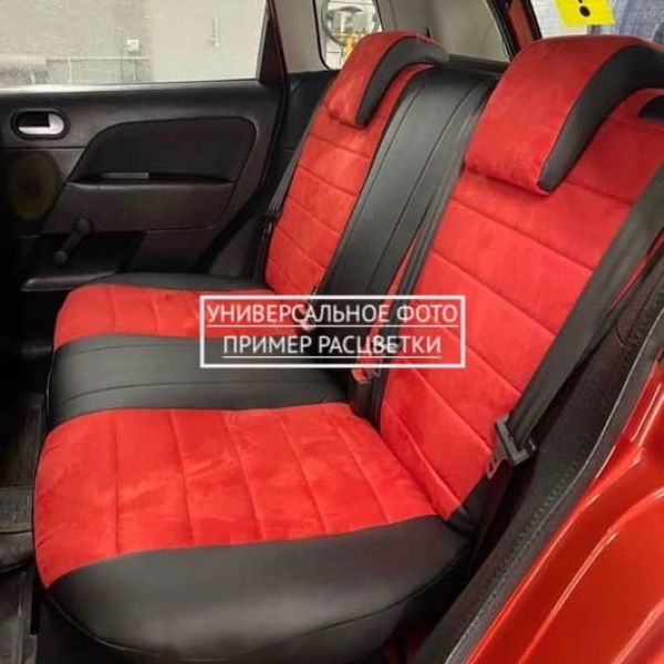 Чехлы Автопилот Алькантара на Mitsubishi Grandis 2003-2009 г.в.