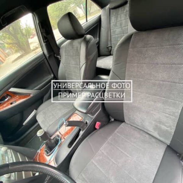 Чехлы Автопилот Алькантара на Mitsubishi Grandis 2003-2009 г.в.