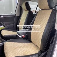 Чехлы Автопилот Алькантара Ромб на Москвич 3 (2022+)