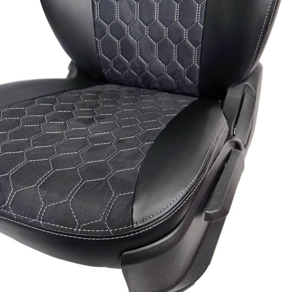 Чехлы Алькантара на Mitsubishi Outlander 3 с 2012+